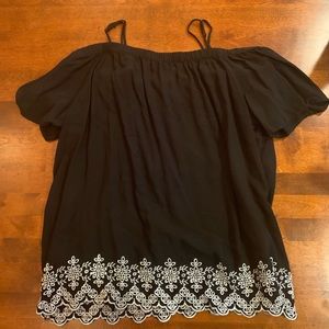 Old Navy off the shoulder shirt